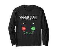 Virginia Beach está Llamando y Debo IR de Viaje Manga Larga