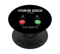 Virginia Beach está Llamando y Debo IR de Viaje PopSockets PopGrip Adhesivo