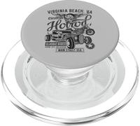 Virginia Beach VA Vintage Hotrod - Diseño de automóviles y Motocicletas PopSockets PopGrip para MagSafe
