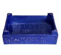 VIRGINIA CASA Frutero grande MEDITERRANEO de cerámica 5 variantes 35 cm (1ud) BLU
