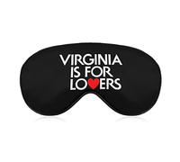 Virginia is for Lovers Sleep Eye Mask Cute Blindfold Eye Covers Eyeshade para Mujeres Hombres Regalos
