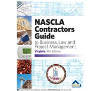 VIRGINIA - NASCLA Contractors Guide to Business, Law and Project Management, Virginia 9th Edition Spiral-bound