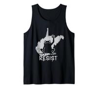 Virginia Occidental se resiste a la protesta de la Rana No Kings Day Camiseta sin Mangas