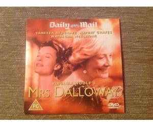 Virginia Woolf's Mrs Dalloway DVD Promotional copy from The Daily Mail in a Cardboard Sleeve