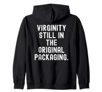 virginidad todavía en el Embalaje Original Humor Ingenioso Sudadera con Capucha