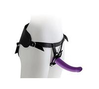 VIRGITE - SHE HAS THE POWER Dildos con arnés ARNÉS CON DILDO MORADO TALLA L