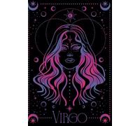 Virgo Astrology Journal: 6x9 Lined Notebook for Reflection & Manifestation - Pink & Purple Edition