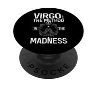 Virgo el método en la Locura Virgo PopSockets PopGrip Adhesivo