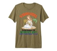 Virgo Girl nació el 30 de Agosto Feliz cumpleaños para mí tú Camiseta Premium