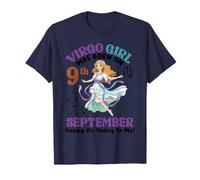 Virgo Girl nació el 9 de septiembre Feliz cumpleaños para mí Camiseta