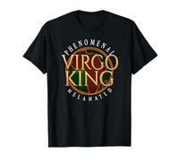 Virgo King Golden Africa Zodiac - Orgullo melanado Camiseta