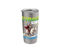 Virgo King Nació El 17 de Septiembre Feliz Cumpleaños Para Mí Tú Vaso térmico de acero inoxidable de doble pared
