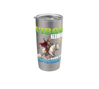 Virgo King Nació El 8 de Septiembre Feliz Cumpleaños Para Mí Tú Vaso térmico de acero inoxidable de doble pared