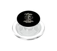 Virgo Loving You from A Judicious Distance Astrology Graphic PopSockets PopGrip para MagSafe