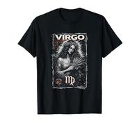 Virgo místico la Cosecha del Zodiaco con Aura Diosa Camiseta