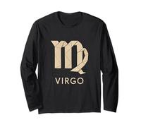 Virgo Origami Zodiac Gráfico Manga Larga