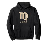 Virgo Origami Zodiac Gráfico Sudadera con Capucha