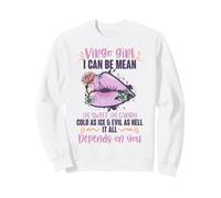 Virgo Queen Mujer Cumpleaños Agosto Septiembre Queens Mujer Sudadera