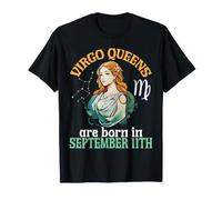 Virgo Queens Nace El 11 de Septiembre Feliz Cumpleaños para Mí Camiseta