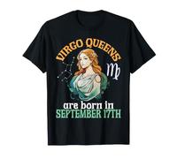 Virgo Queens Nacen El 17 de Septiembre Feliz Cumpleaños para Mí Camiseta