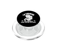 Virgo The Zodiac's Chief Detail Officer Astrology Art PopSockets PopGrip para MagSafe