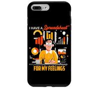 Virgo Zodiac I Have A Spreadsheet For My Feelings Carcasa para iPhone 7 Plus/8 Plus