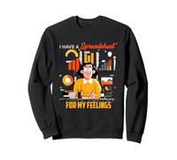 Virgo Zodiac I Have A Spreadsheet For My Feelings Sudadera