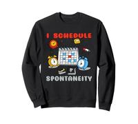 Virgo Zodiac I Schedule Spontaneity logy Humor Sudadera