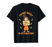Virgo Zodiac Im Not Bossy Im Just Always Right Camiseta