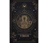 Virgo Zodiac Journal: Celestial Astrology Notebook for Earth Signs: 120 Lined Pages, 6x9 Inch Paperback, Elegant Black and Gold Virgo Maiden Design for Daily Notes and Manifestation