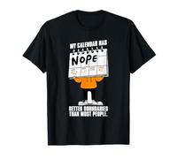 Virgo Zodiac My Calendar Has Nope Better Boundaries Camiseta
