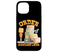 Virgo Zodiac Order First Emotions Later Astrology Carcasa para iPhone 15