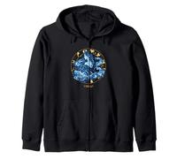Virgo Zodiaco Astrología Horóscopo Constelación Celestial Sudadera con Capucha