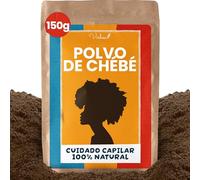 VIRHEA® Chebe Polvo Natural para Cabello Afro 150g - Acelerador de Crecimiento para Fortalecer e Hidratar el Pelo - Powder for Hair Ideal para Mujeres que Buscan Largura y Salud Capilar
