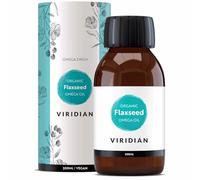 Viridian 100% Aceite De Lino Dorado BIO, Fuente Vegana de Omega 3-200 ml