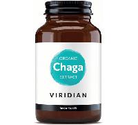 Viridian Chaga Orgánico Extracto 30 Cápsulas Vegetales