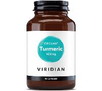 Viridian Cúrcuma Bio 400mg 90 Cápsulas Veganas