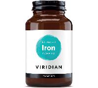 Viridian Balanced Iron Complex | Complejo de Hierro Balanceado, Suplemento Vegano - 30 Cápsulas