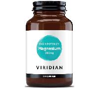 Viridian Magnesio Alta Potencia 300mg 120 Cápsulas Veganas