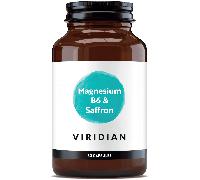 Viridian Magnesio, Vitamina B6 y Azafrán 60 Cápsulas