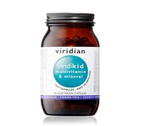 VIRIDIAN VIRIDIKID Multivitamínico y Multimineral para Niños 90 Cápsulas Pequ...