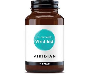 Viridian ViriKid Multivitaminas y Minerales 90 Cápsulas