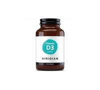 Viridian Vitamina D3 Vegana 2000 IU 60 Cápsulas