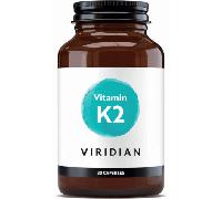 Viridian Vitamina K2 50ug 30 Cápsulas Veganas