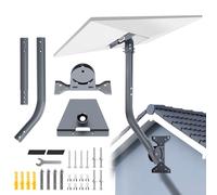 VIRIECH Starlink Gen 3 Soporte para Starlink, Starlink Gen 3 Mount, Ángulo y altura ajustables, soporte de techo Starlink ajustable de 360°, kit de montaje para Starlink Gen3/V3