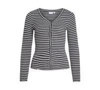 Virika L/S Cárdigan de Cuello en V, Color Gris., S