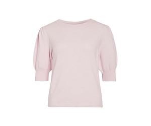 Viril Noos - Camiseta de Punto de Manga 2/4 con Cuello Redondo, Cherry Blossom, M