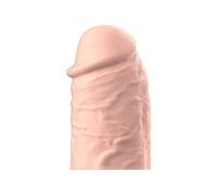 Sevencreations extensor de pene blanco con dildo hueco realista - Profundidad: 52 mm, Rayon: HOMBRE, Couleur: Nude, Ancho: 92 mm, Longitud: 271 mm