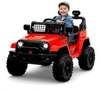 Virimolo Coche Eléctrico Niños 12V 4.5Ah BDM-0922-G2 Doble Motor 35W Mando a Distancia 2.4G Amortiguador 4 Ruedas Cinturón Seguridad LED Bluetooth Multicolor