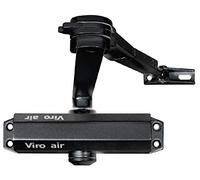 Viro 118.13.2.211 - Cierrapuertas Air, brazo con parada ajustable, multifuerza, negro